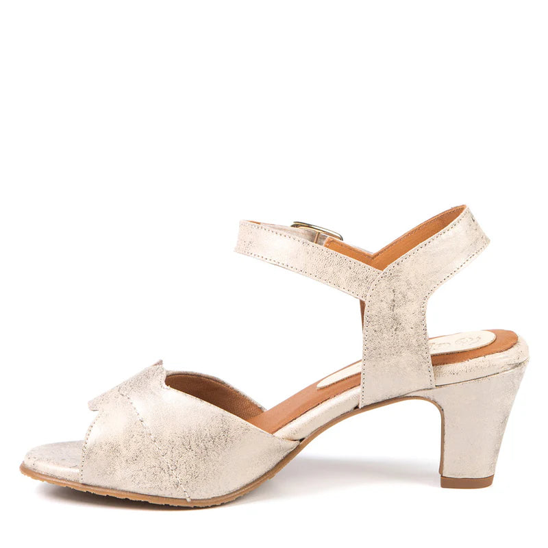 Sandale Tiffany beige stone par Glamille