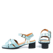 Sandale whitney bleu tormalina par Glamille