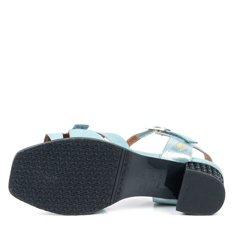 Sandale whitney bleu tormalina par Glamille