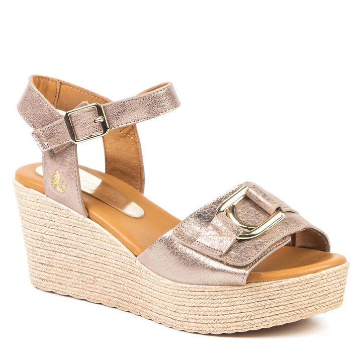 Sandale Daphnée beige par Glamille