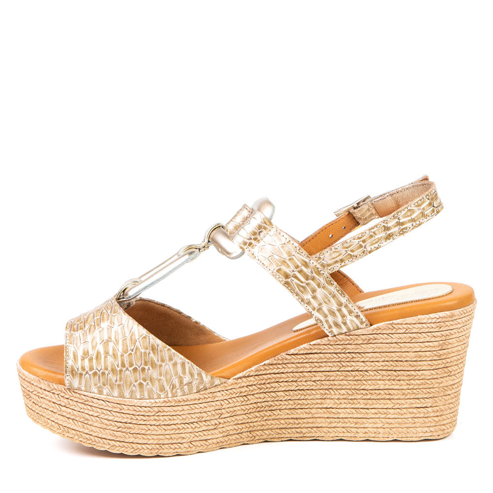 Sandale Josie galaxy métallique par Glamille