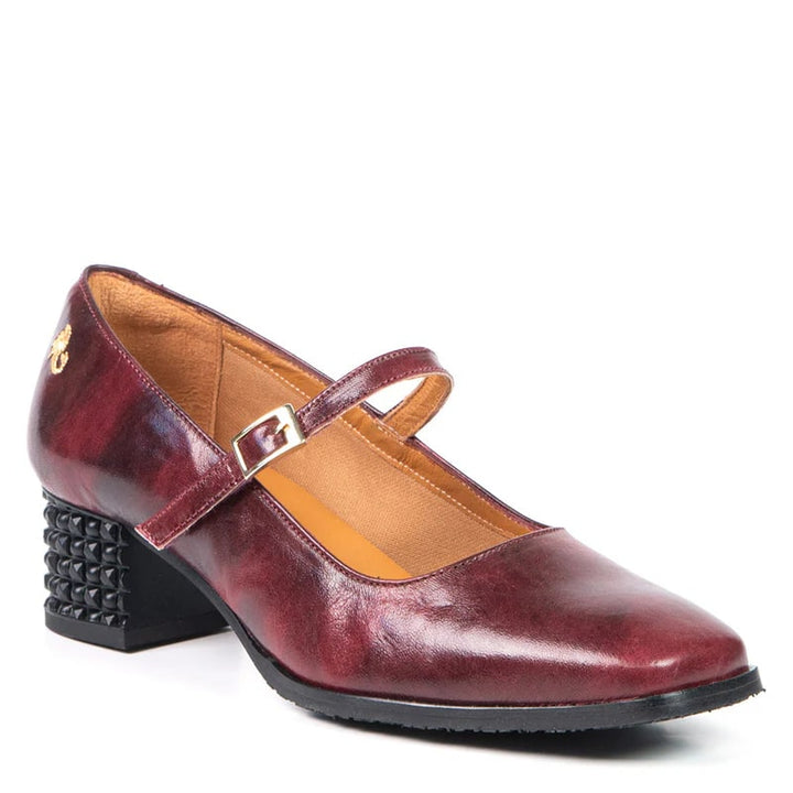 Souliers Marion bourgogne de Glamille