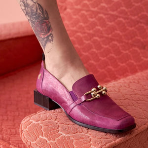 Soulier Ingrid rose par Glamille