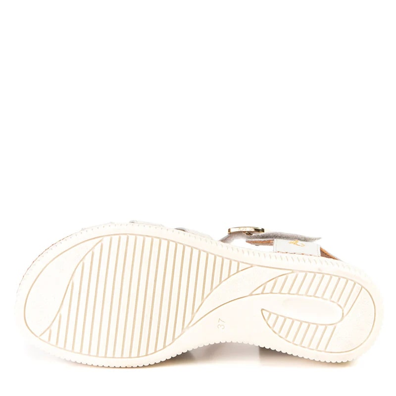 Sandale May blanche par Glamille