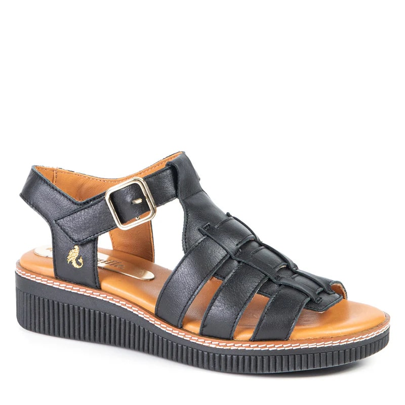 Sandale May noire par Glamille