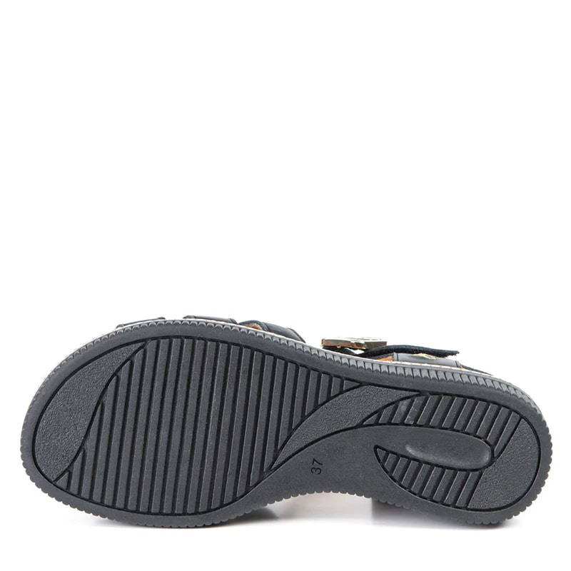 Sandale May noire par Glamille