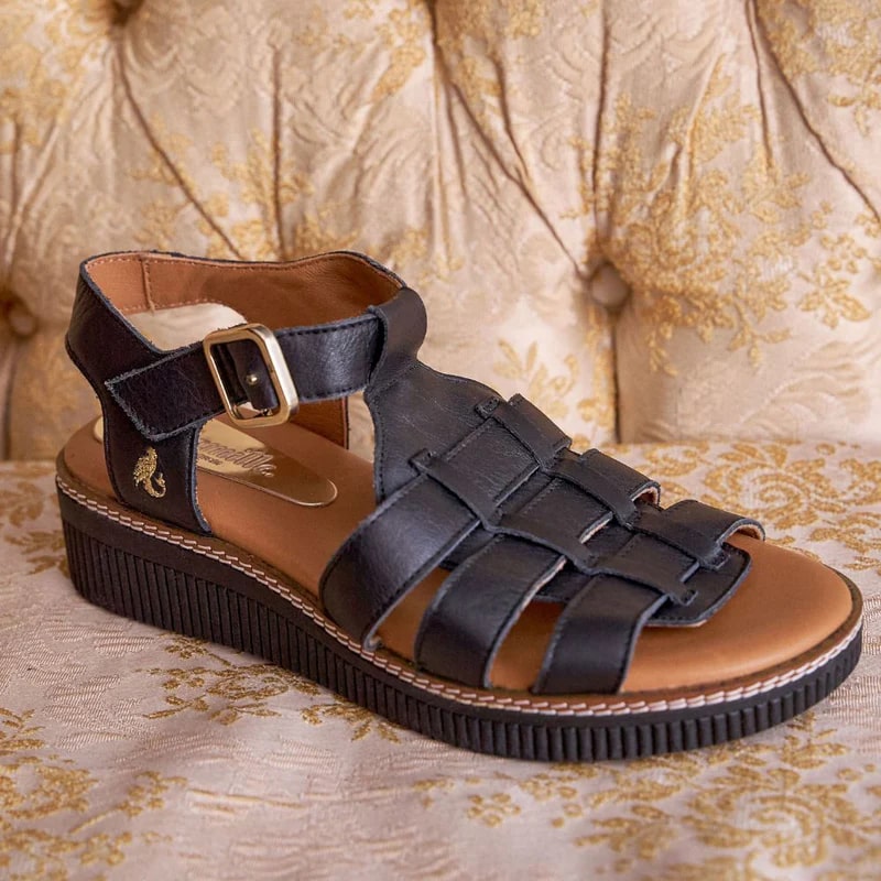 Sandale May noire par Glamille