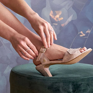 Sandale Tiffany beige par Glamille