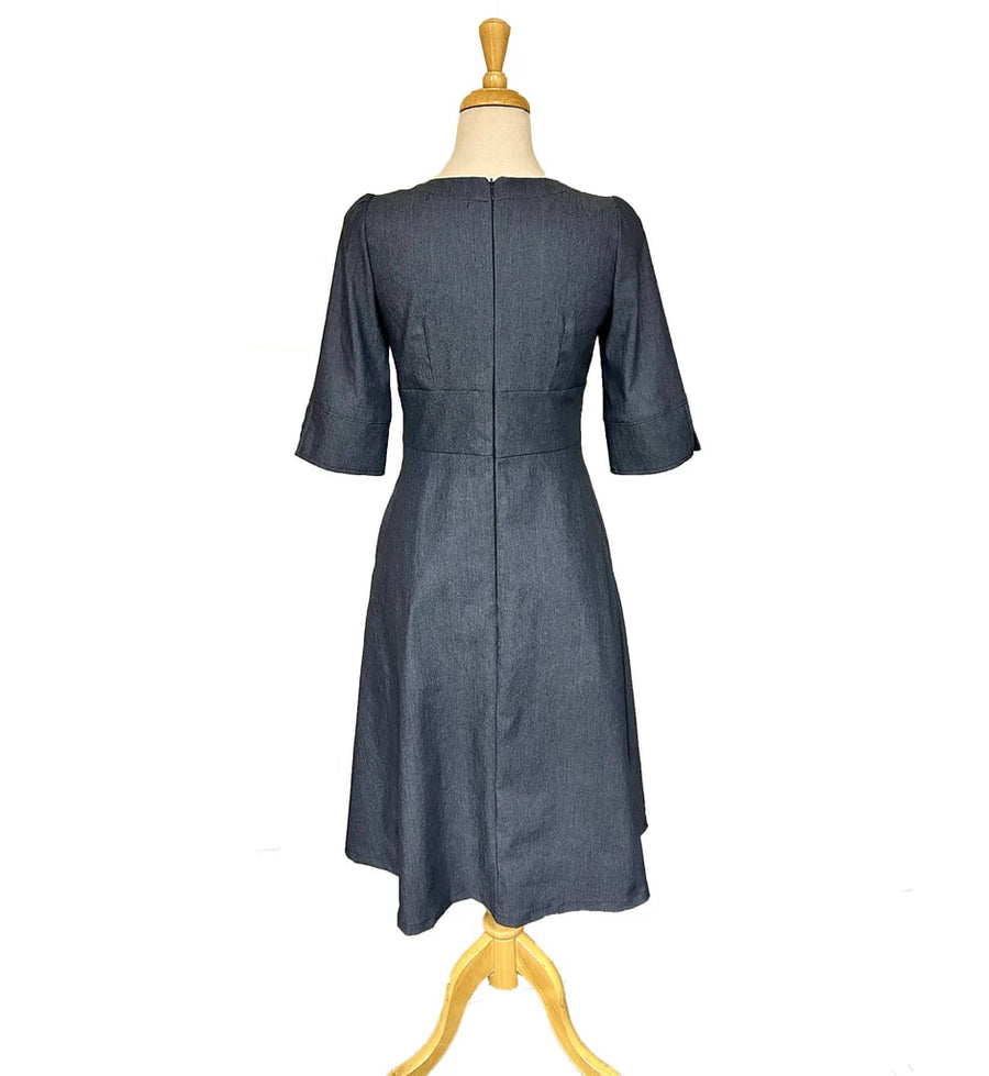 Robe denim oiseaux de Desserts and Skirts