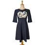 Robe denim oiseaux de Desserts and Skirts