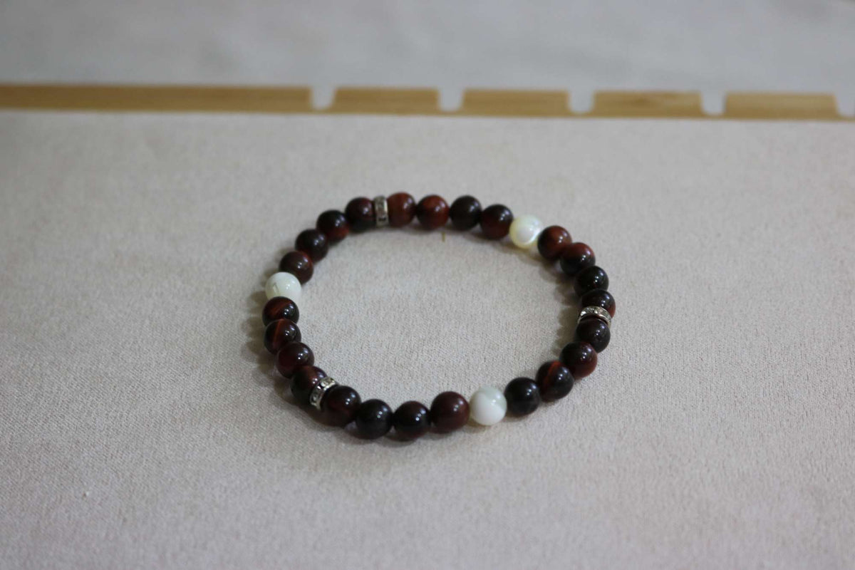Bracelet oeil de tigre BR-1A de Créations Myle