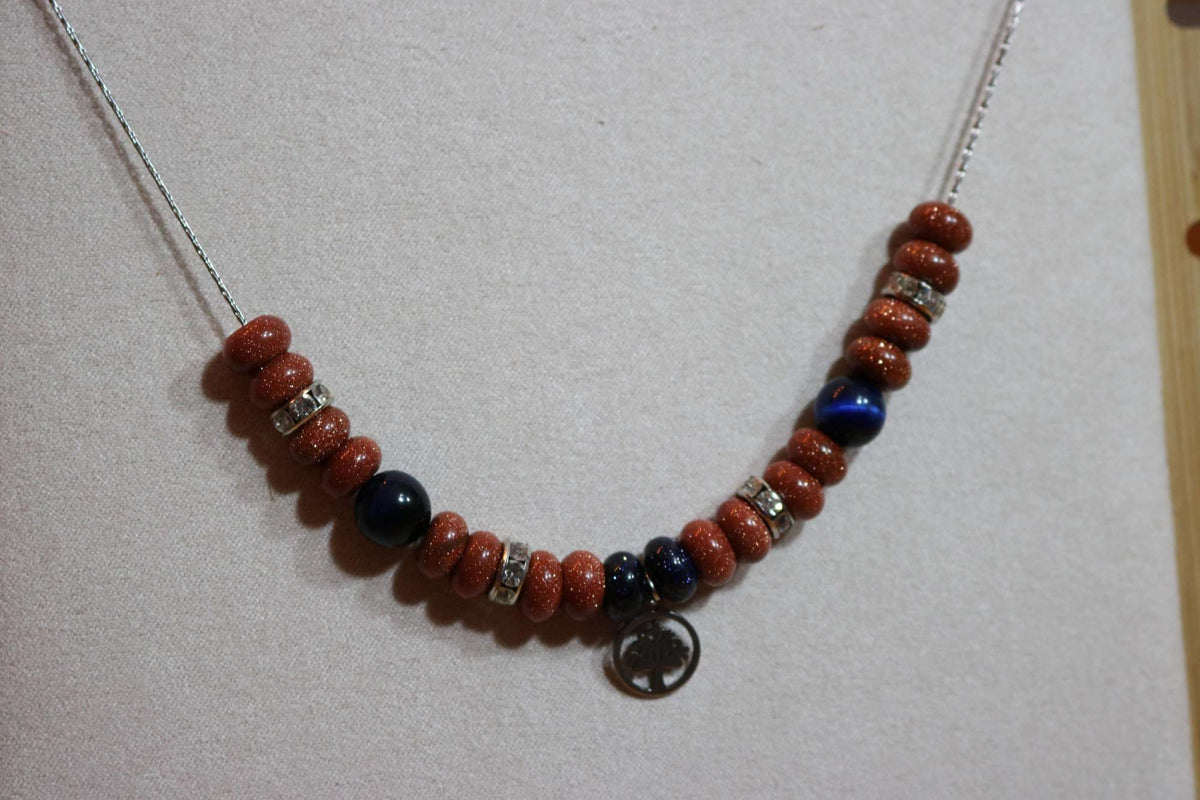 Collier pierre de sable COD-1 de Créations Myle