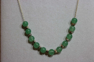 Collier aventurine CO-6 de Créations Myle