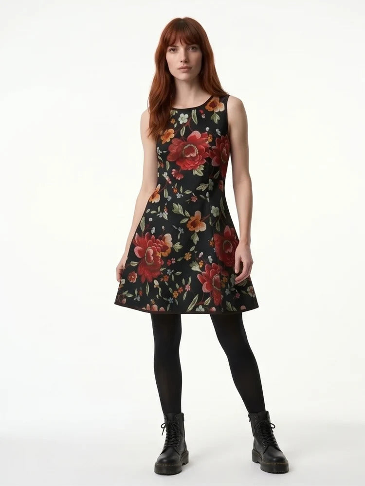Robe Silba noire de Kollontaï