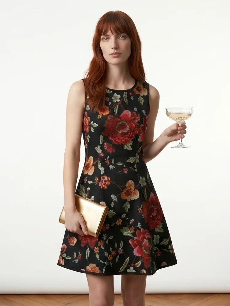 Robe Silba noire de Kollontaï