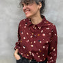 Blouse Acer lunes bordeaux de Kazak