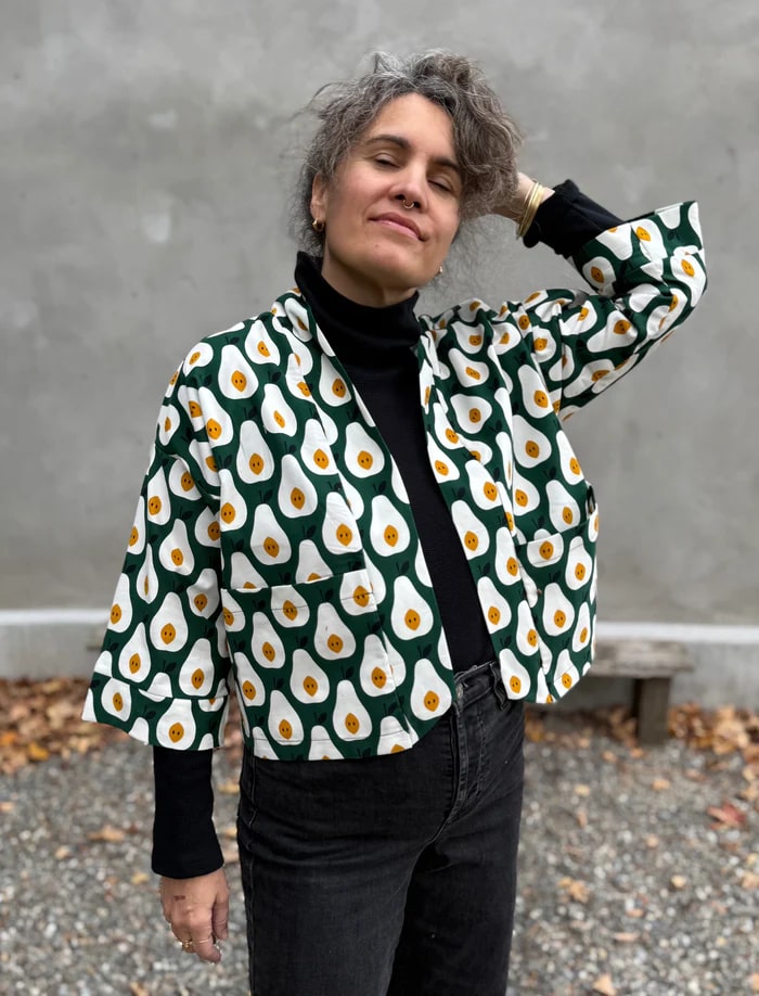 Veste Magnolia poire Kazak