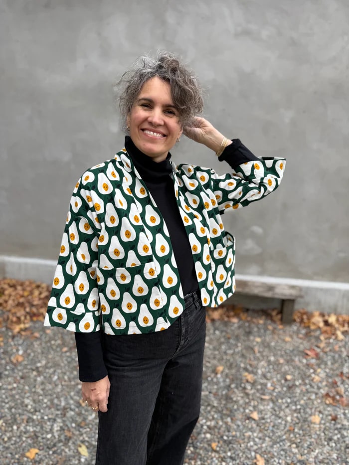 Veste Magnolia poire Kazak