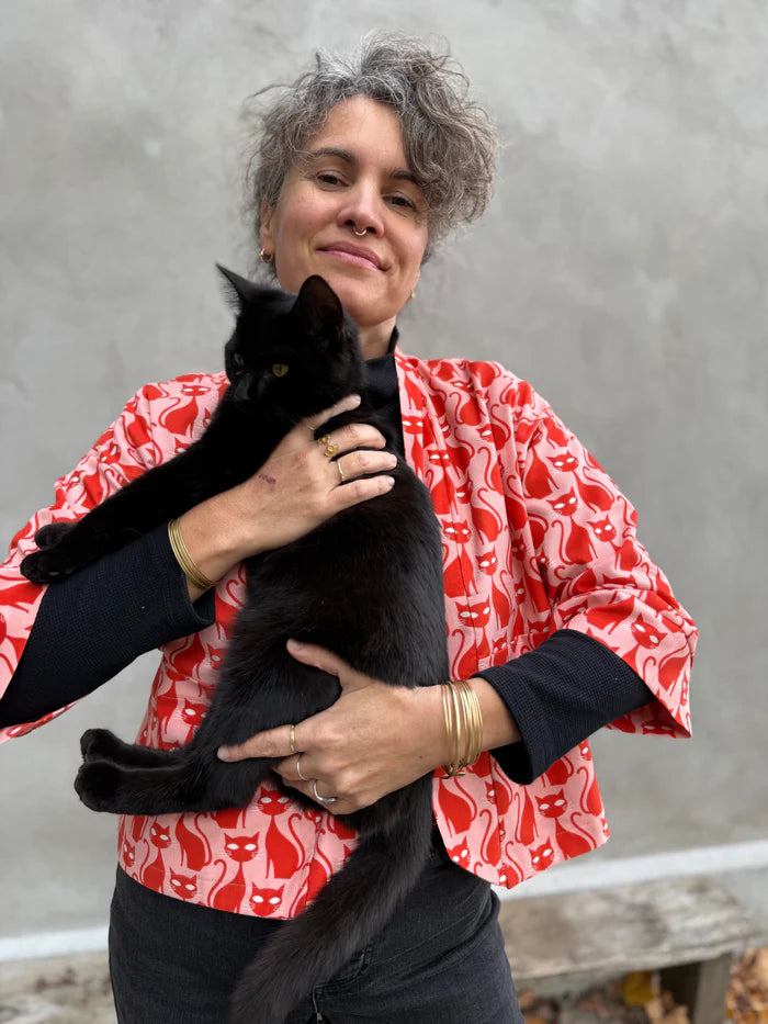 Veste Magnolia chats Kazak