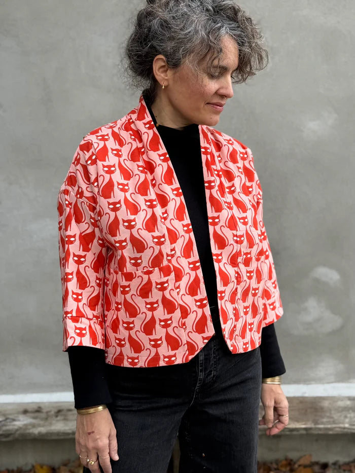 Veste Magnolia chats Kazak