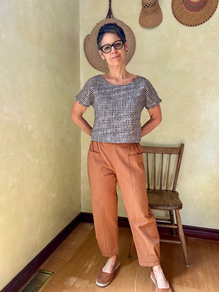 Pantalon Oxalis ginger de Kazak