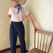 Pantalon Oxalis indigo de Kazak
