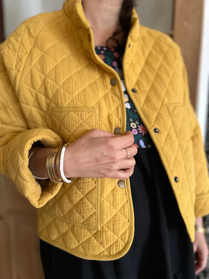Veste Artémisia moutarde de Kazak