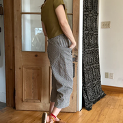 Pantalon Pétunia vichy teal de Kazak