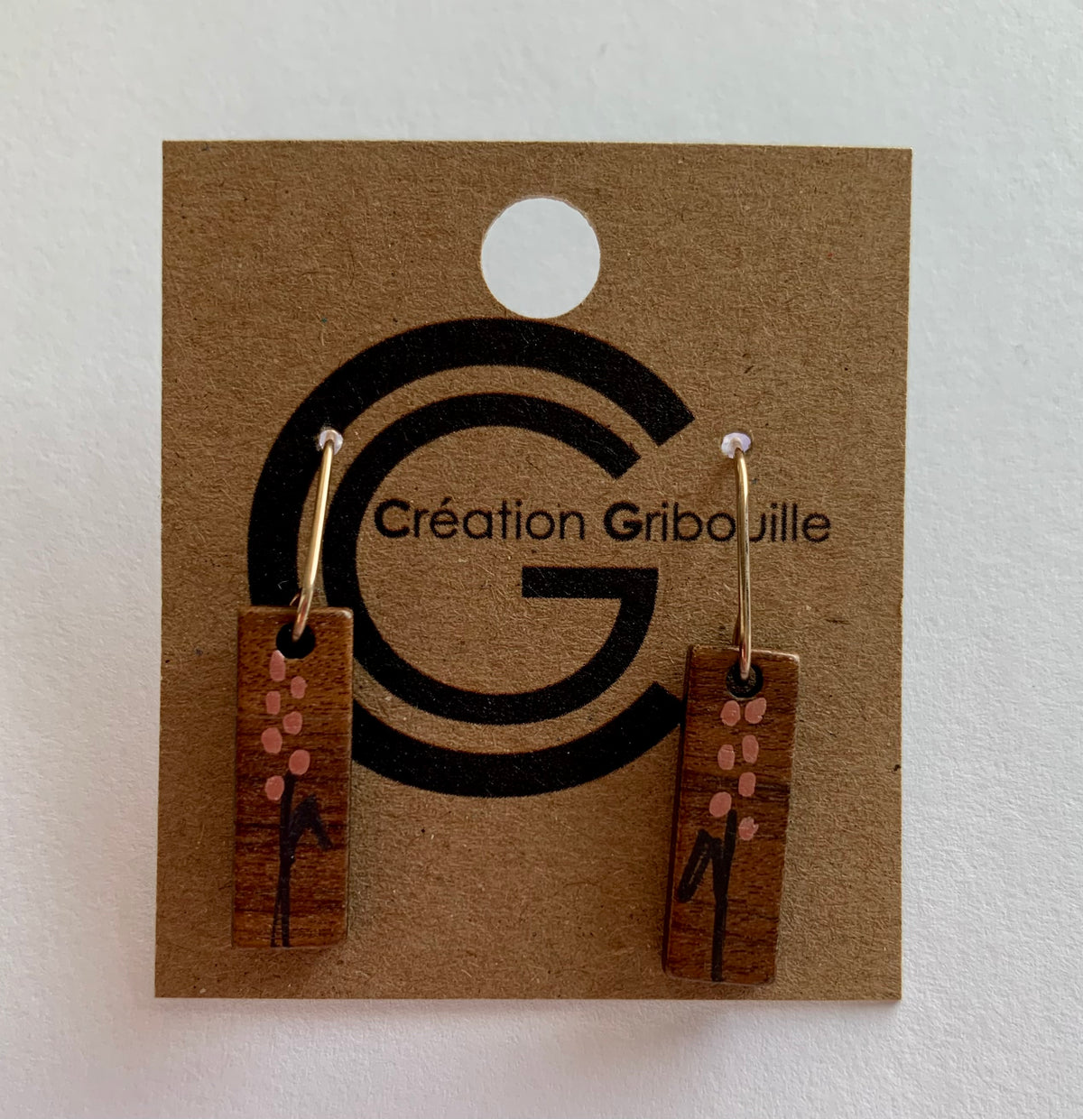 Boucles d'oreilles #400 de Gribouille