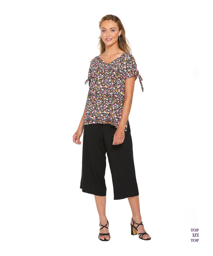 Blouse Izi floral par Luc Fontaine