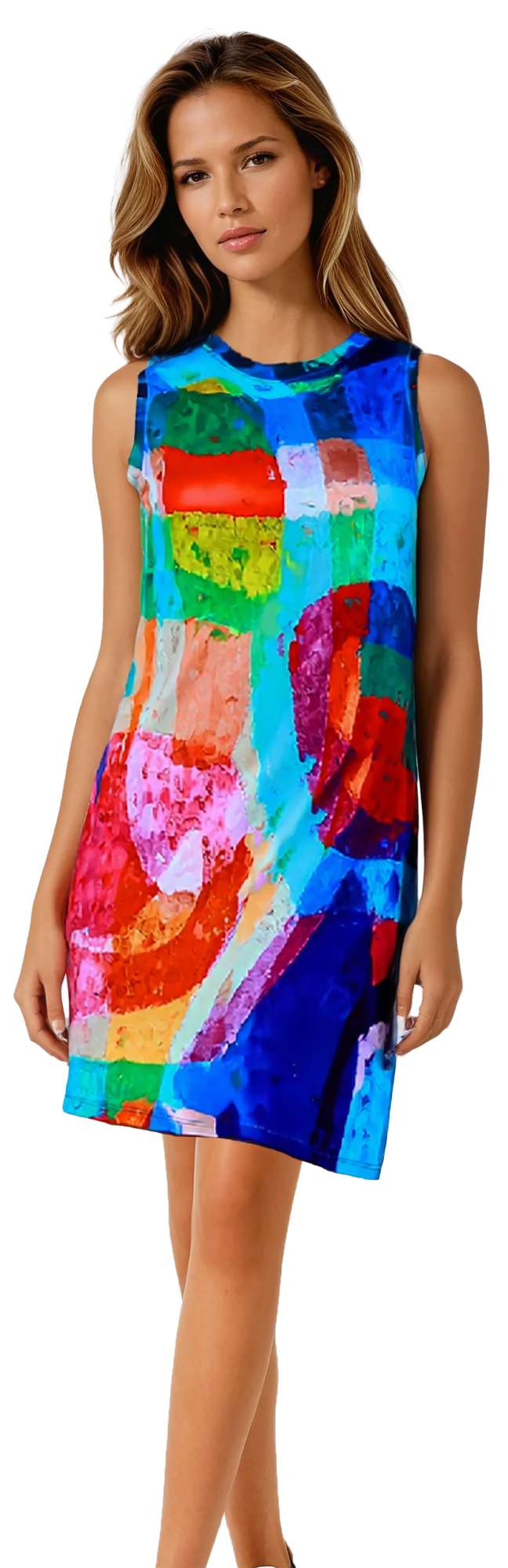 Robe Jio sans manches par Miss Versa