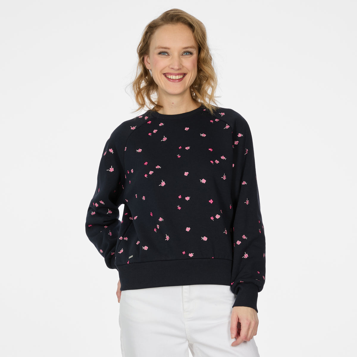 Chandail joali flowers navy de Ragwear