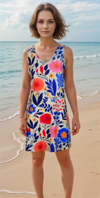 Robe Janet resort par Miss Versa
