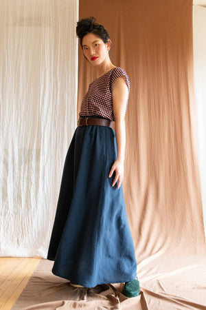 Jupe Verona indigo de Kazak