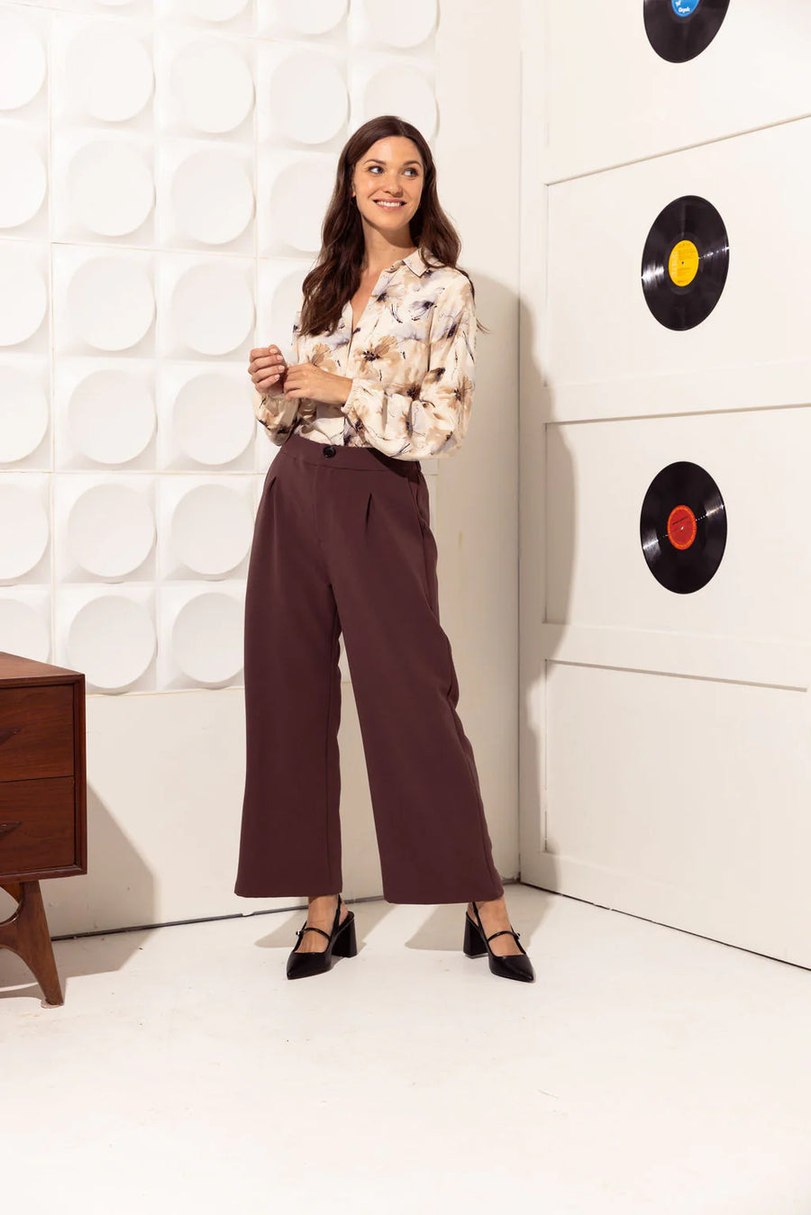 Pantalon Santana brun par Cherry Bobin