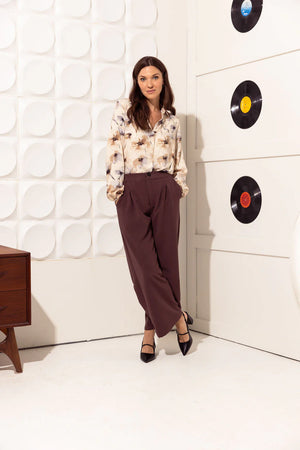 Pantalon Santana brun par Cherry Bobin