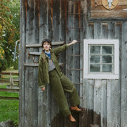 Pantalon Pimbina Corduroy Olive de Kazak