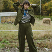 Pantalon Pimbina Corduroy Olive de Kazak