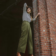 Pantalon Pimbina Corduroy Olive de Kazak
