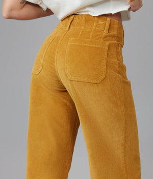 Pantalon Colette jaune gold par Lola Jeans