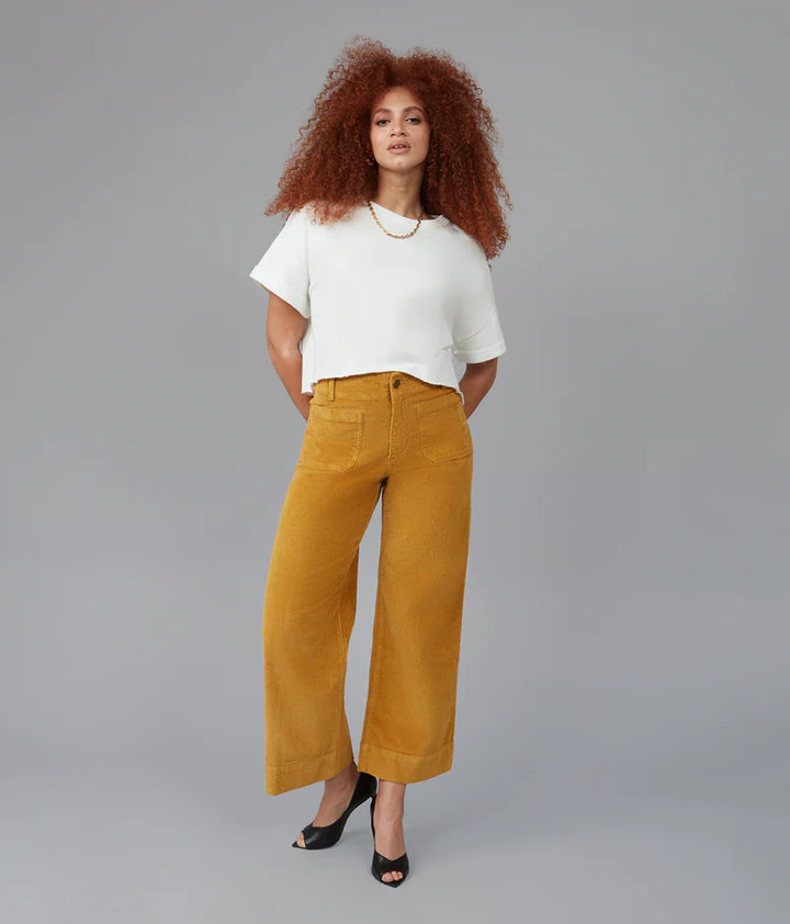 Pantalon Colette jaune gold par Lola Jeans