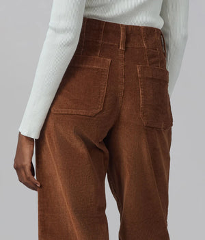 Pantalon Colette brun flamboyant par Lola Jeans