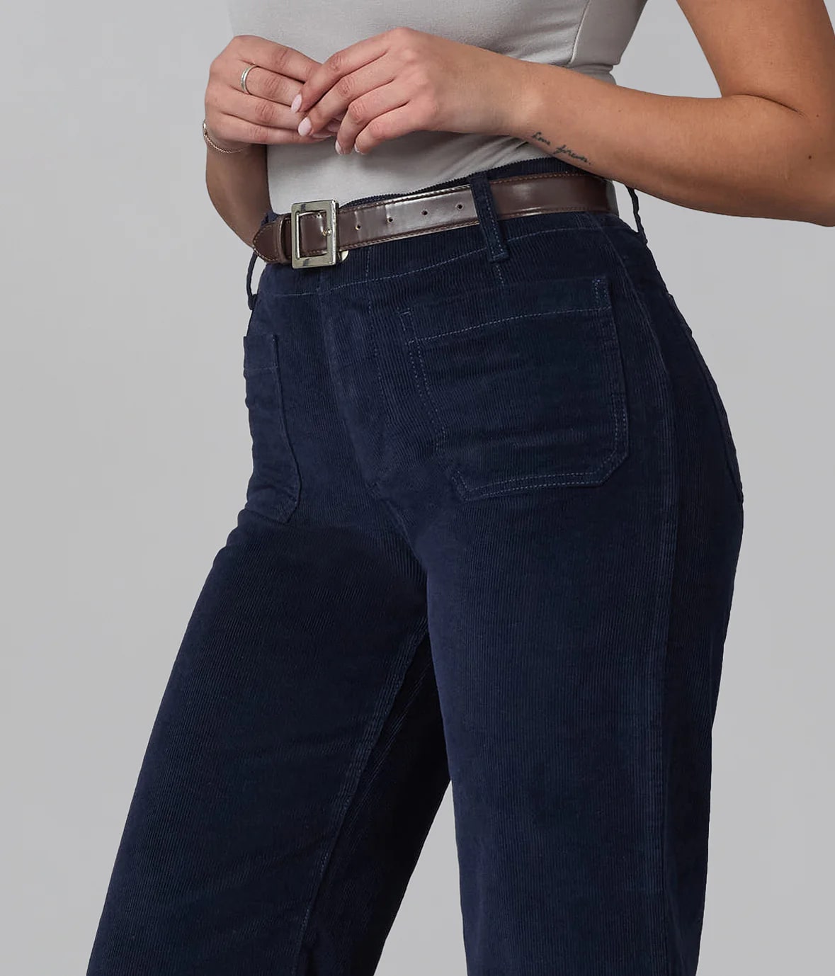 Pantalon Colette marine crépuscule par Lola Jeans