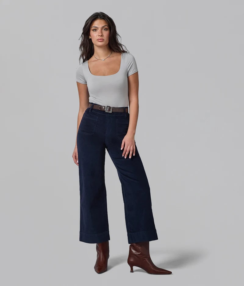 Pantalon Colette marine crépuscule par Lola Jeans