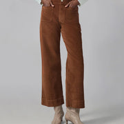 Pantalon Colette brun flamboyant par Lola Jeans