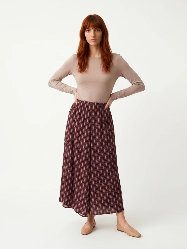 Pantalon Livia rose de Kollontaï