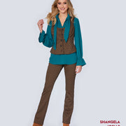 Veste Joelle caramel 4 ans de Luc Fontaine