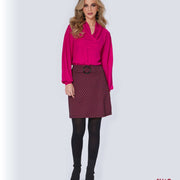 Jupe Jude fushia de Luc Fontaine