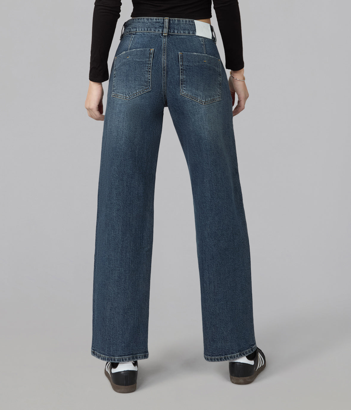 Jeans Miro film noir 31 pouces par Lola Jeans