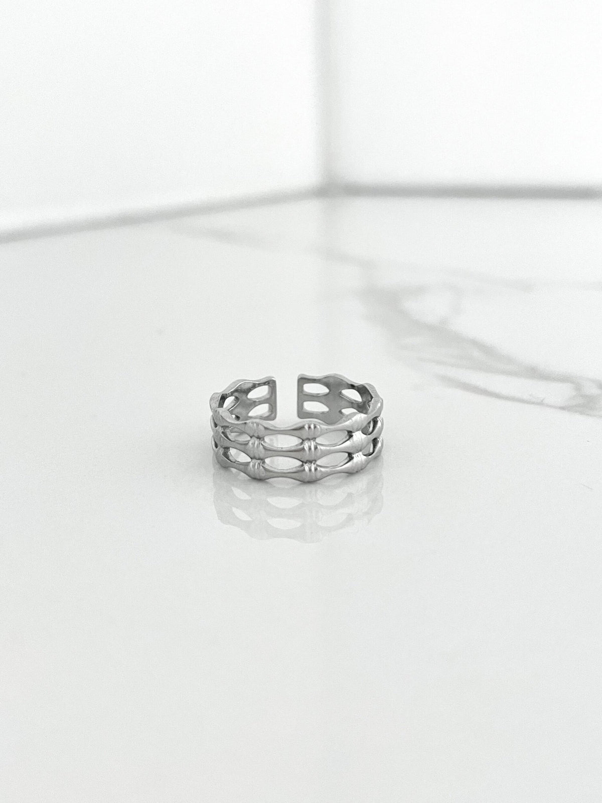 Bague Mora Ajustable argent 925 de Tokade